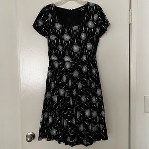 Nooworks B&W Print Dress Sz M